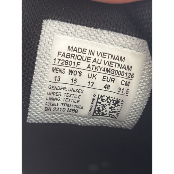 Converse Chuck Taylor All Star High Street Cordura Mens 13  Navy - Picture 8 of 8